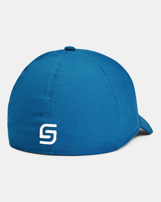 Men's UA Jordan Spieth Golf Hat, Blue, pdpMainDesktop image number 1